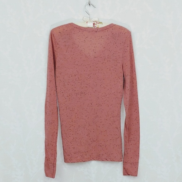 BKE | Speckled Aztec Long Sleeve Top | S - Picture 2 of 5